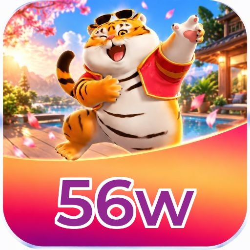 Logo 56w Slots Premium Brasil